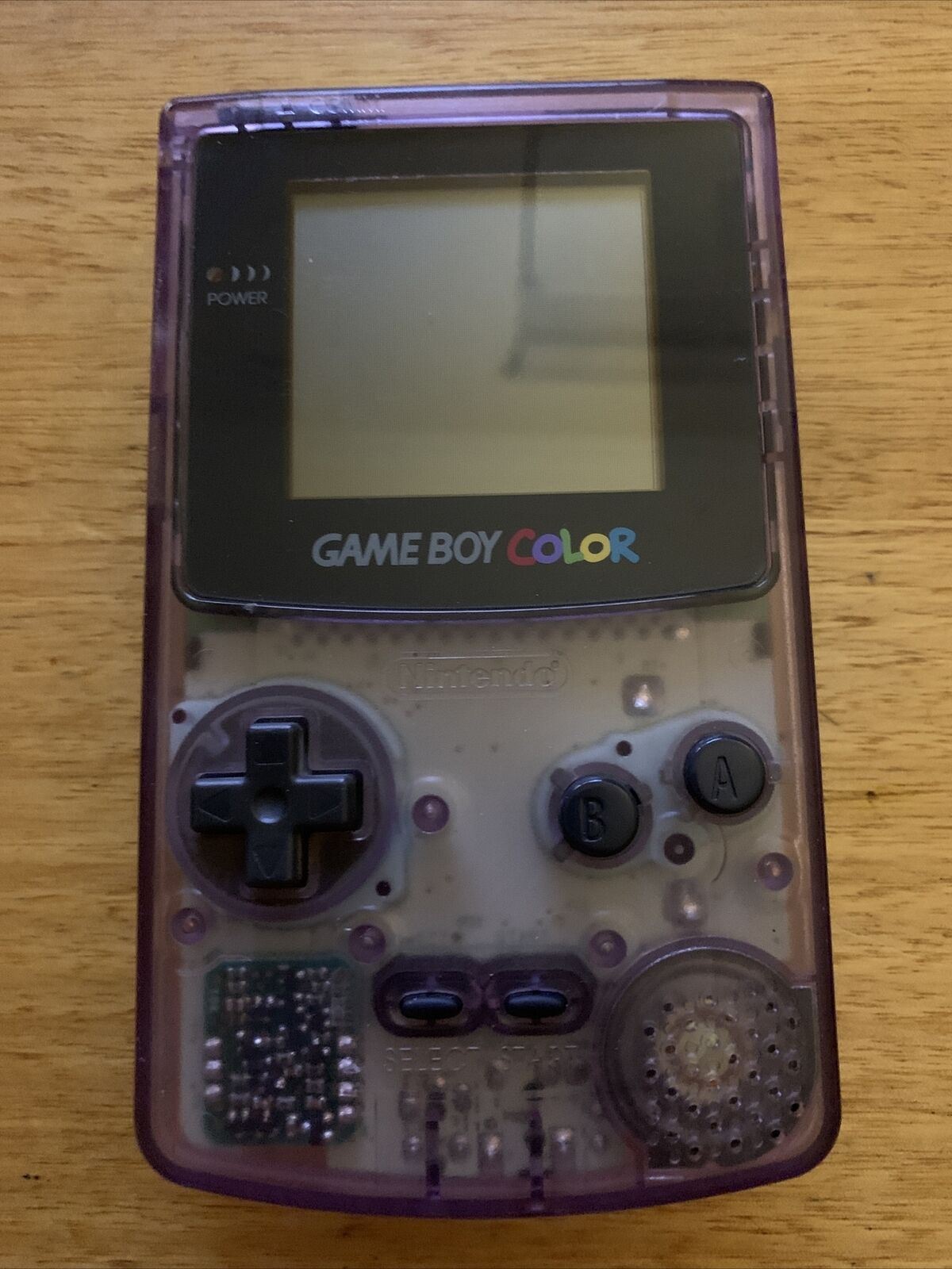 Nintendo Gameboy Color CGB-001 Purple Transparent