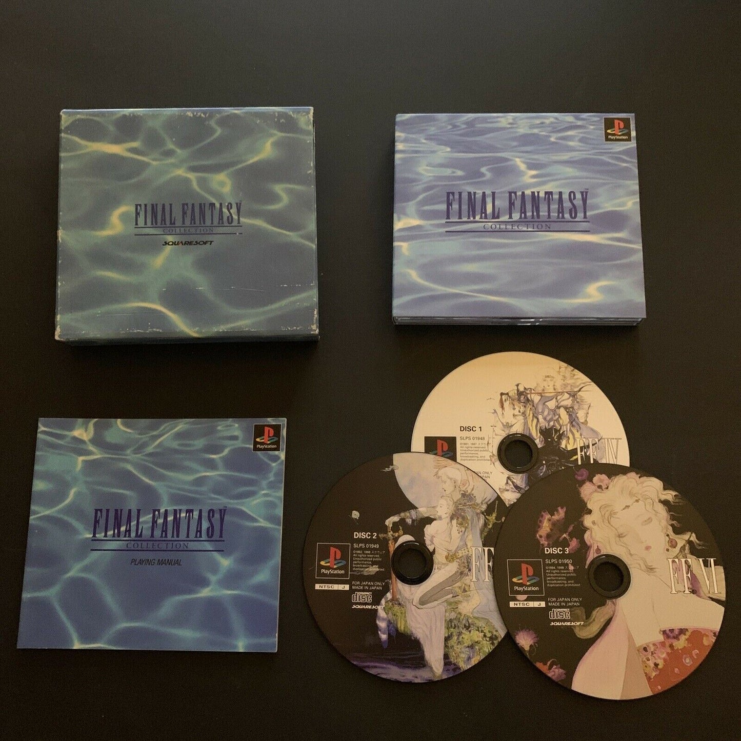 Final Fantasy Collection IV, V, VI 4 5 6 - PS1 PlayStation Japan NTSC-J