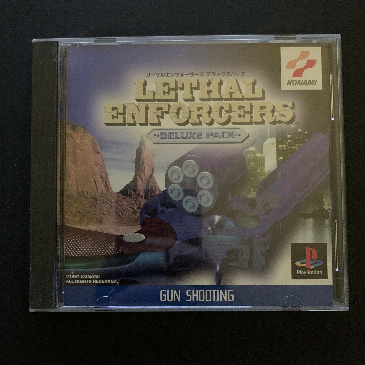 Legal Enforcers: Deluxe Pack - PS1 PlayStation Japan NTSC-J Gun Shooting Game