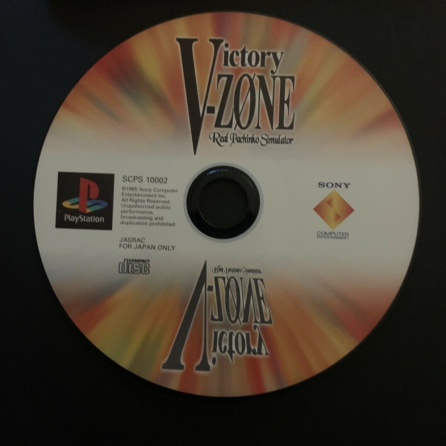 Victory V-Zone Real Pachinko Simulator - PS1 PlayStation NTSC- J Game