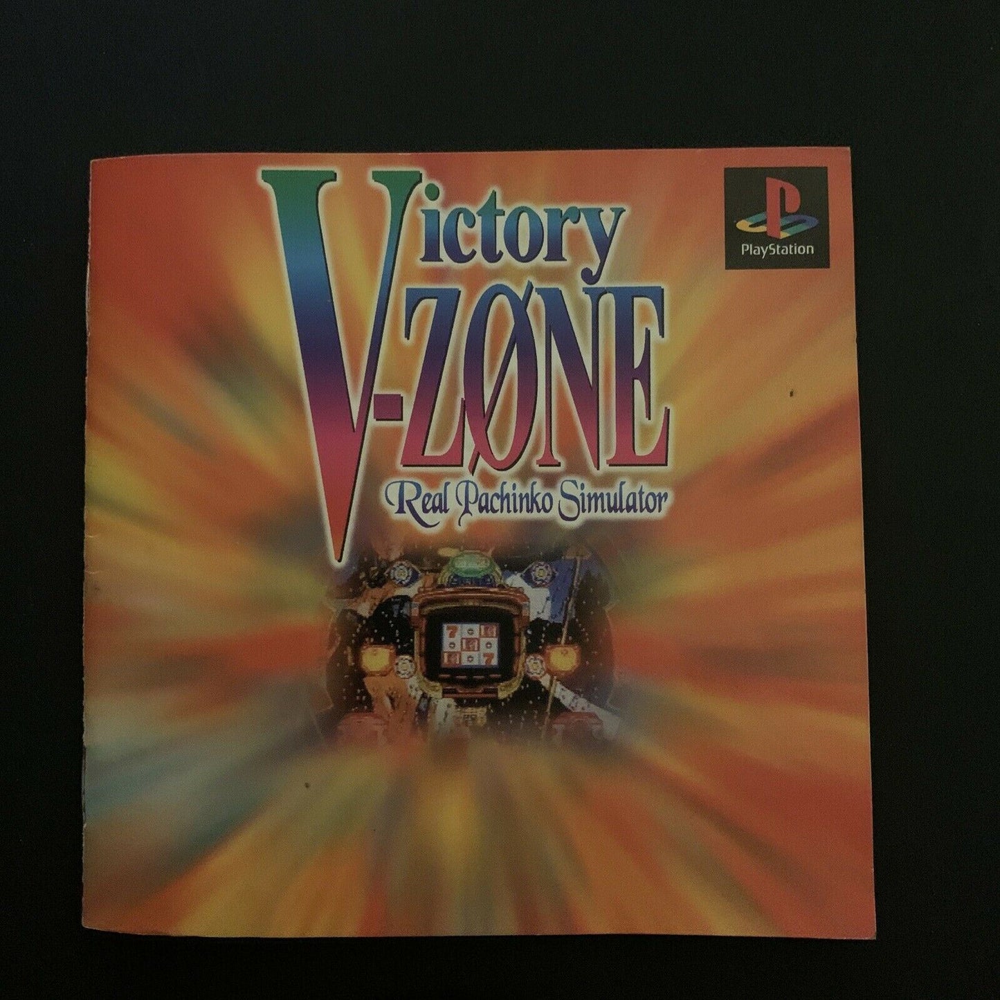 Victory V-Zone Real Pachinko Simulator - PS1 PlayStation NTSC- J Game