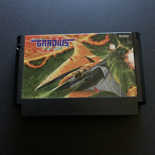 Gradius - Nintendo Famicom NES Japanese Game NTSC-J Shoot-em-up RC832