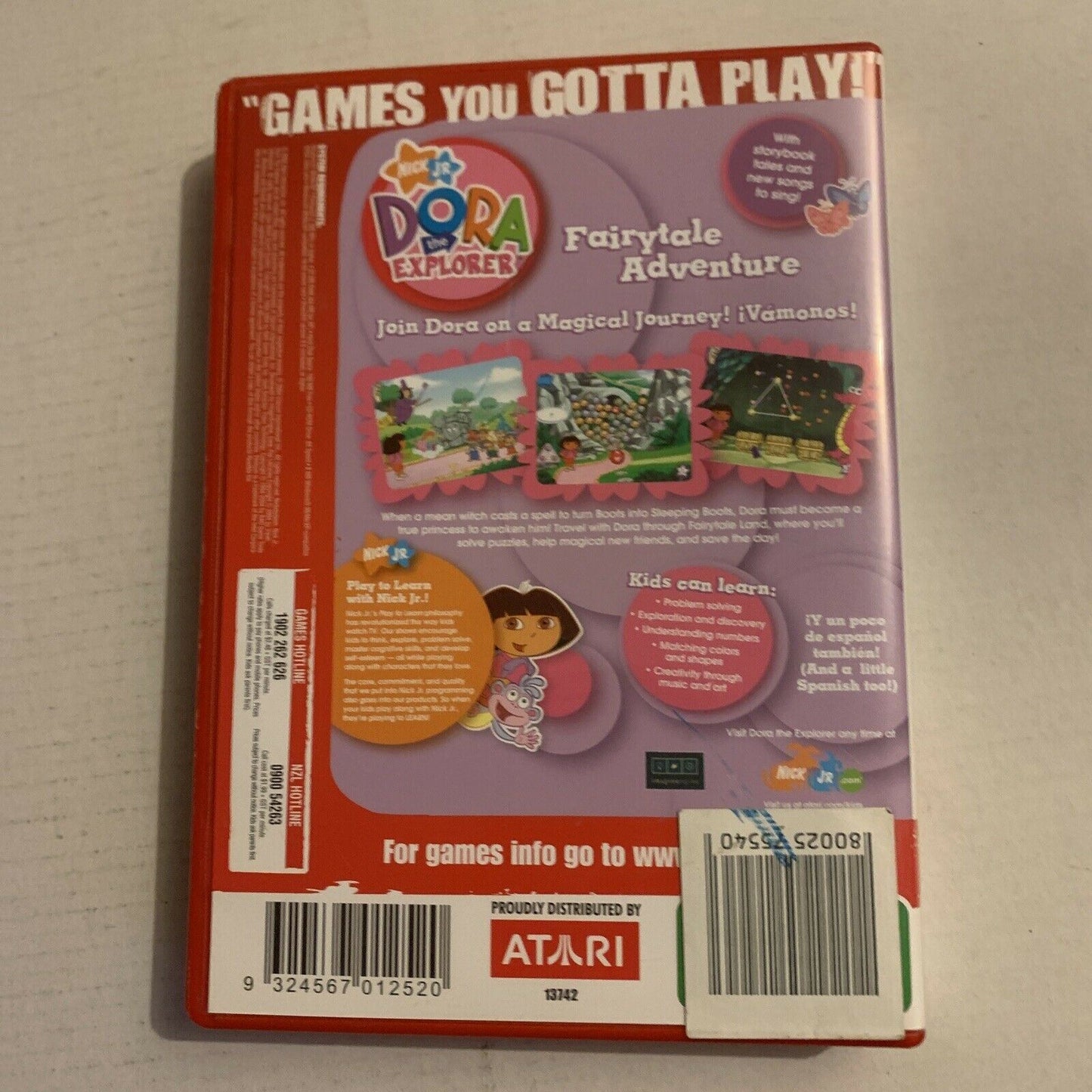 Dora The Explorer - Fairytale Adventure PC CDROM Game