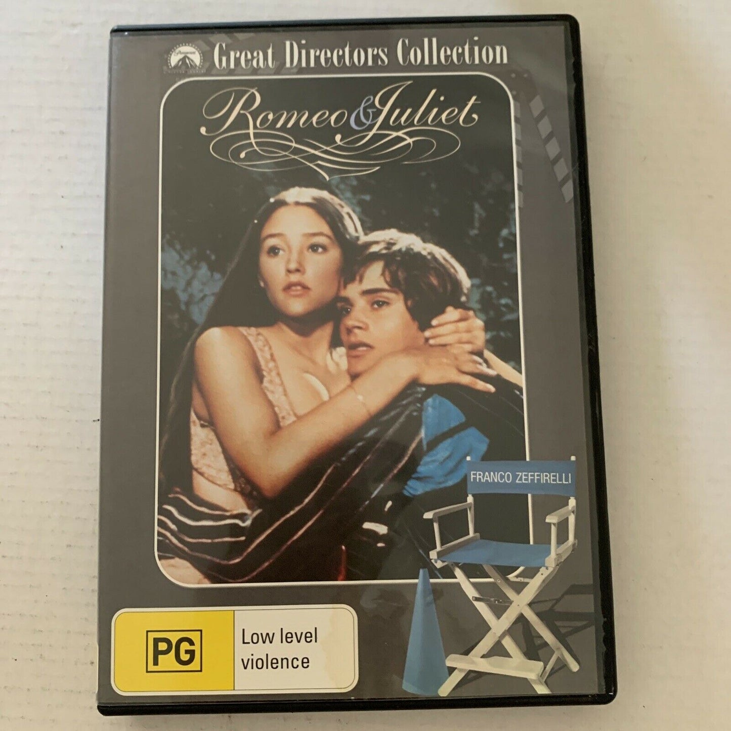 Romeo And Juliet (DVD, 1968) Olivia Hussey, Leonard Whiting. Region 4