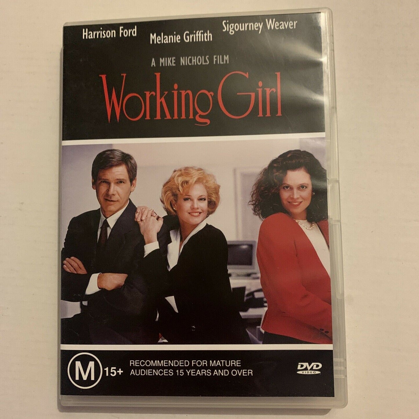 Working Girl (DVD, 1995) Harrison Ford, Melanie Griffith. Region 4,2