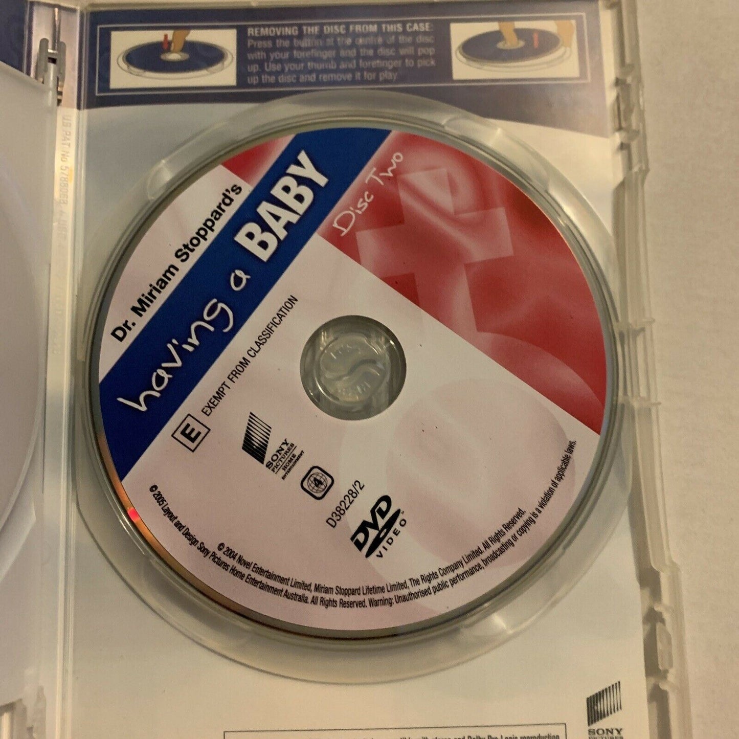 Dr Miriam Stoppard's - Having A Baby (DVD, 2004, 2-Disc)  Region 4,2