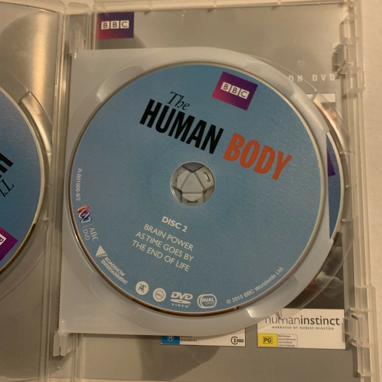 The Human Body By Robert Winston (DVD, 2010, 3-Disc Set) BBC Region 4,2