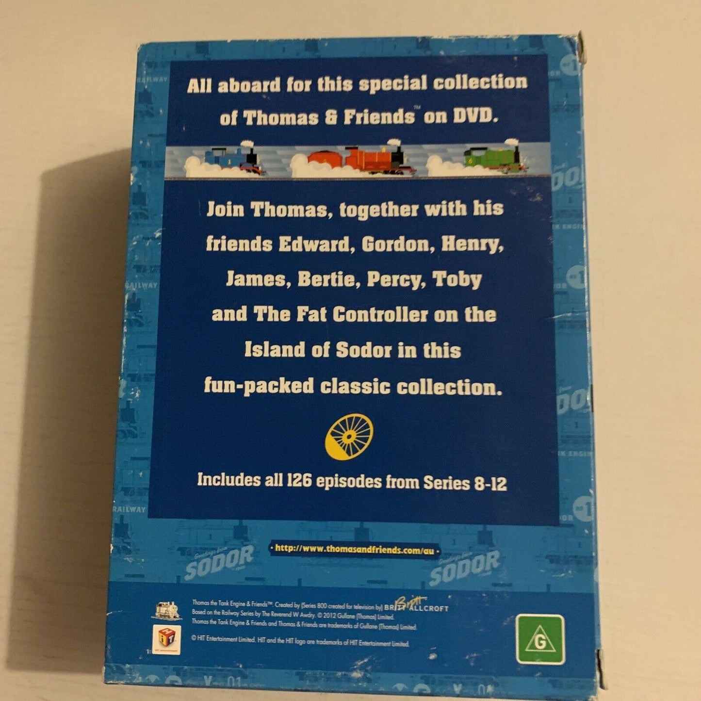 Thomas & Friends - The Complete Series 8-12 (DVD) Region 4