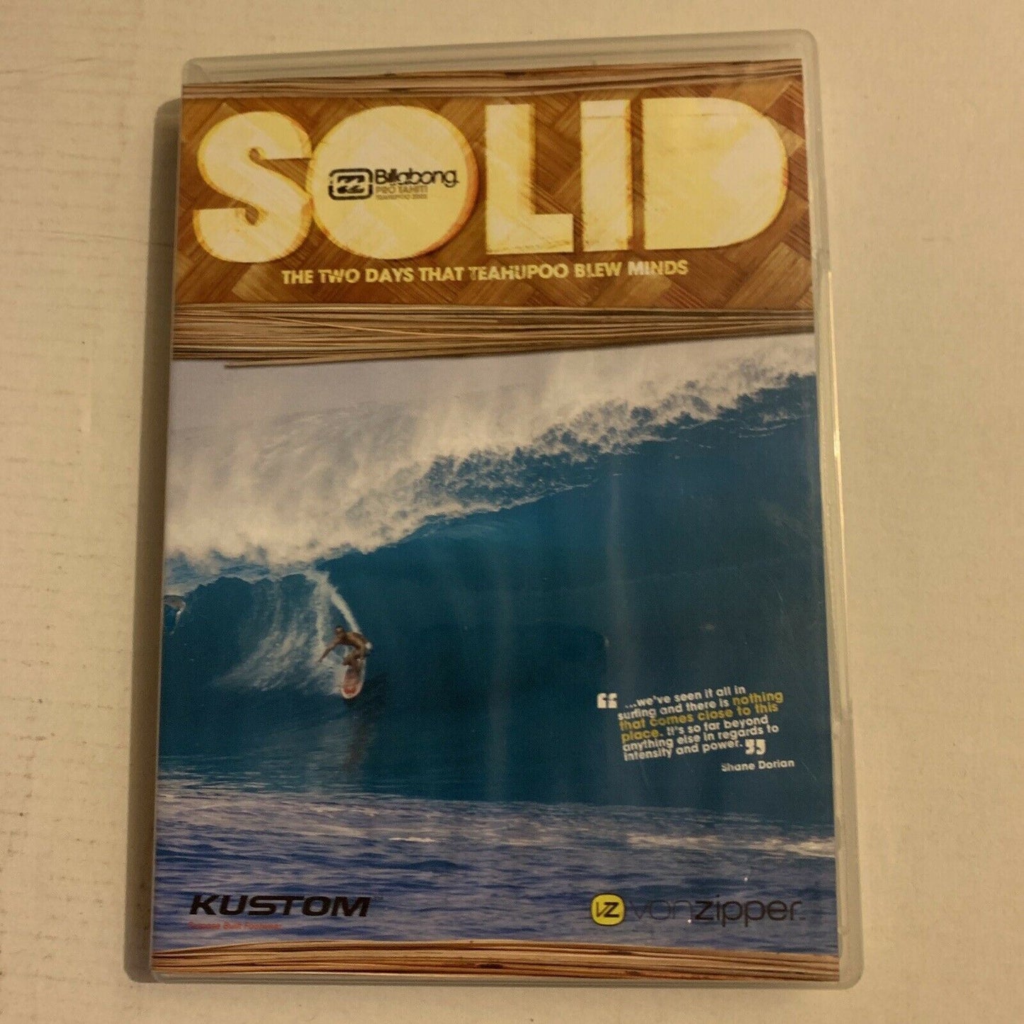 Billabong: Solid - The Two Days That Teahupoo Blew Minds  (DVD, 2005)