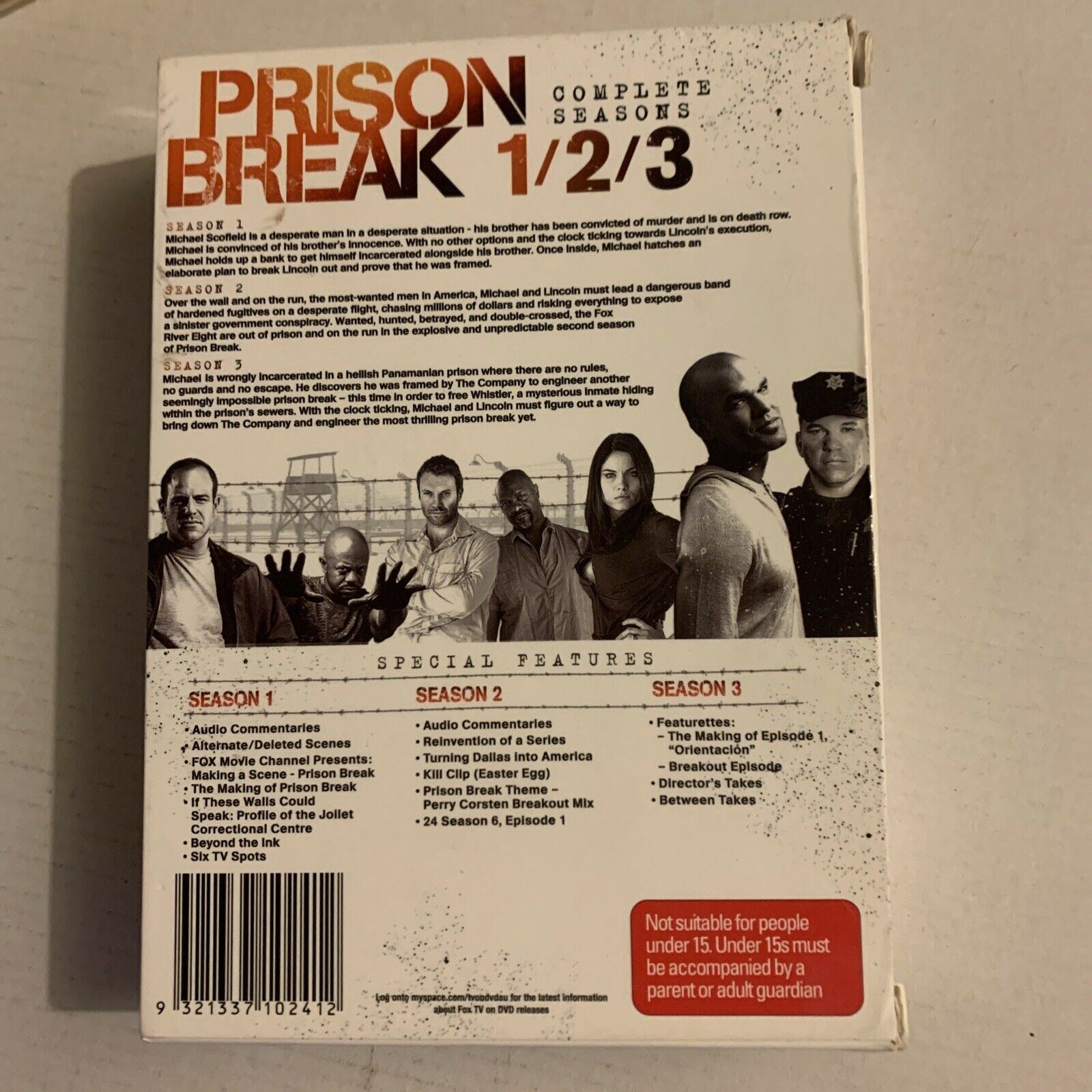 Break Season Episode Prison Break Orientación Tv Series Prison