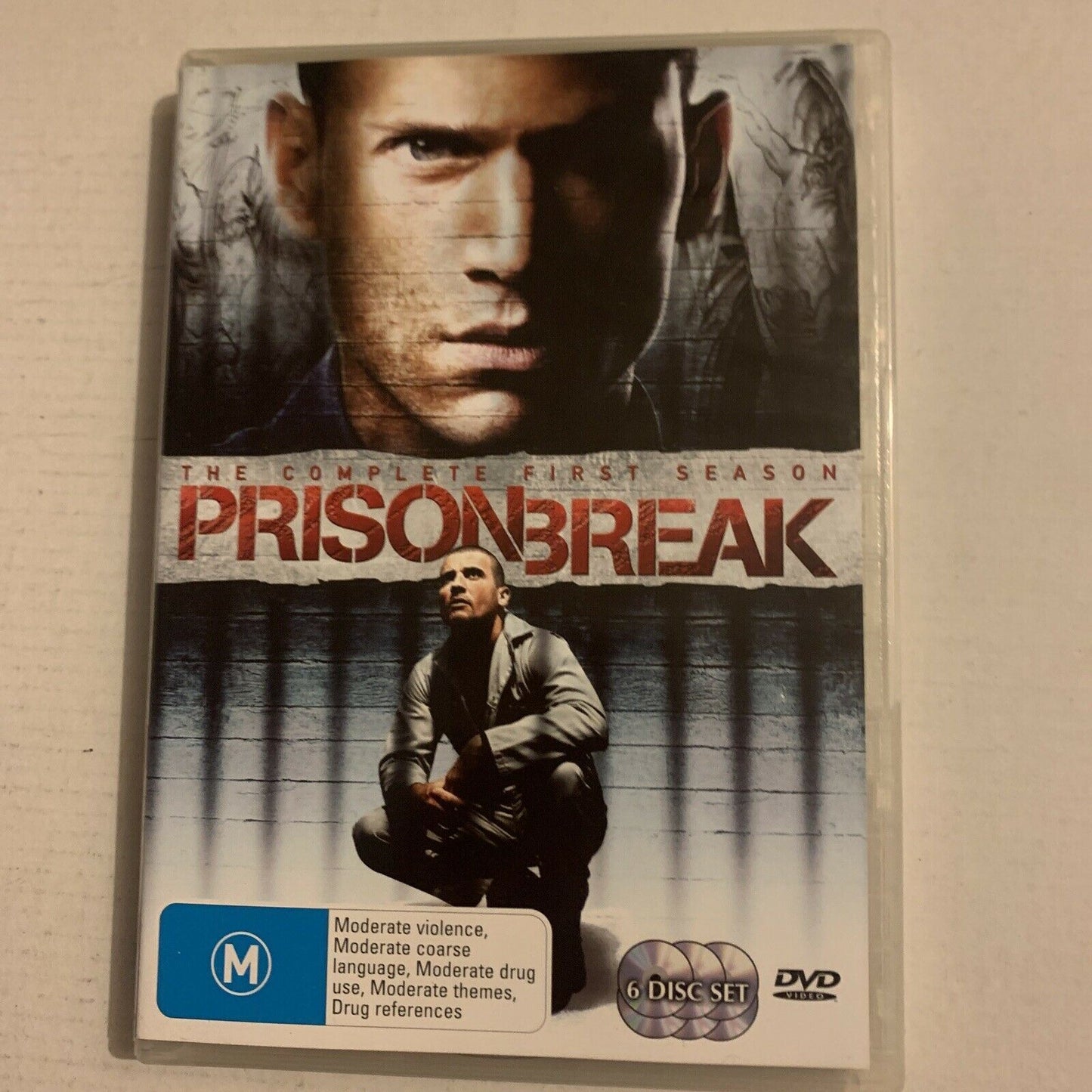 Prison Break : Season 1-3 (DVD, 2008) Dominic Purcell, Wentworth Miller  Region 4