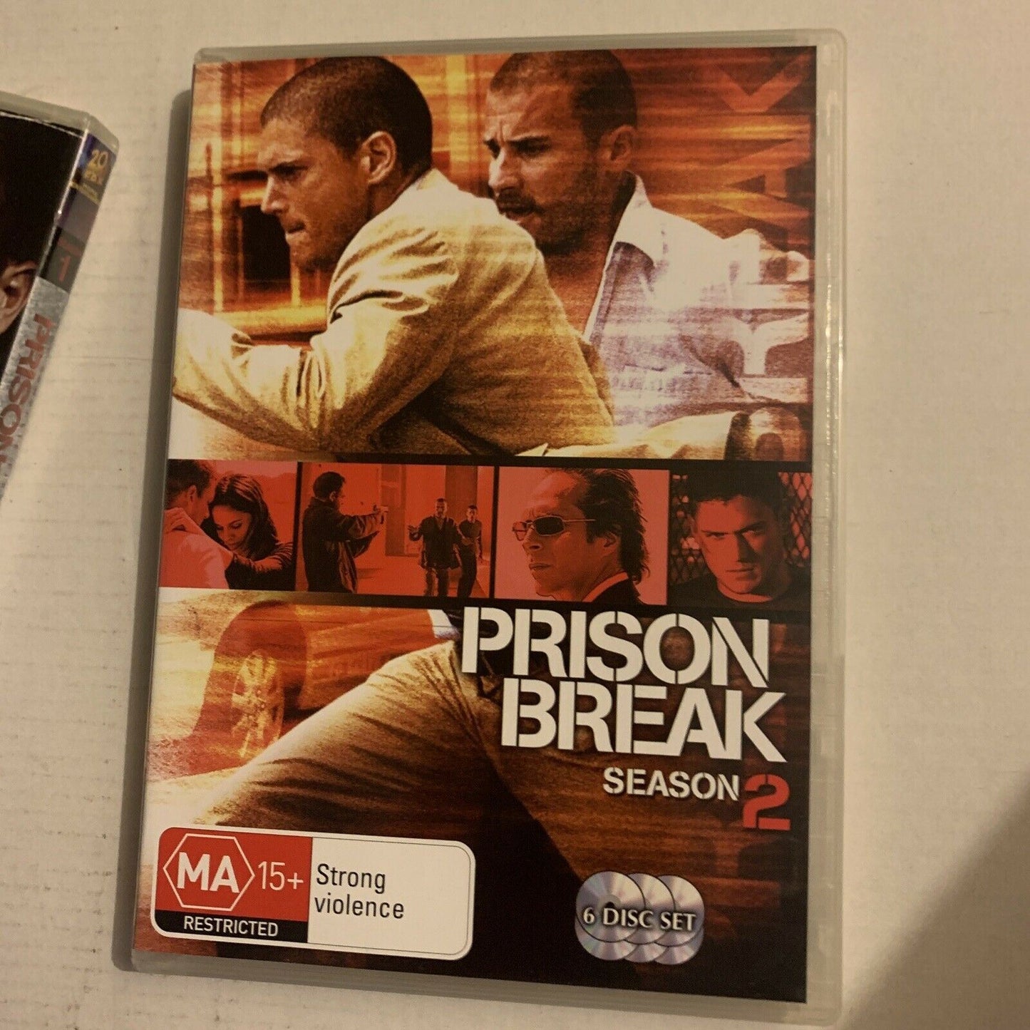 Prison Break : Season 1-3 (DVD, 2008) Dominic Purcell, Wentworth Miller  Region 4