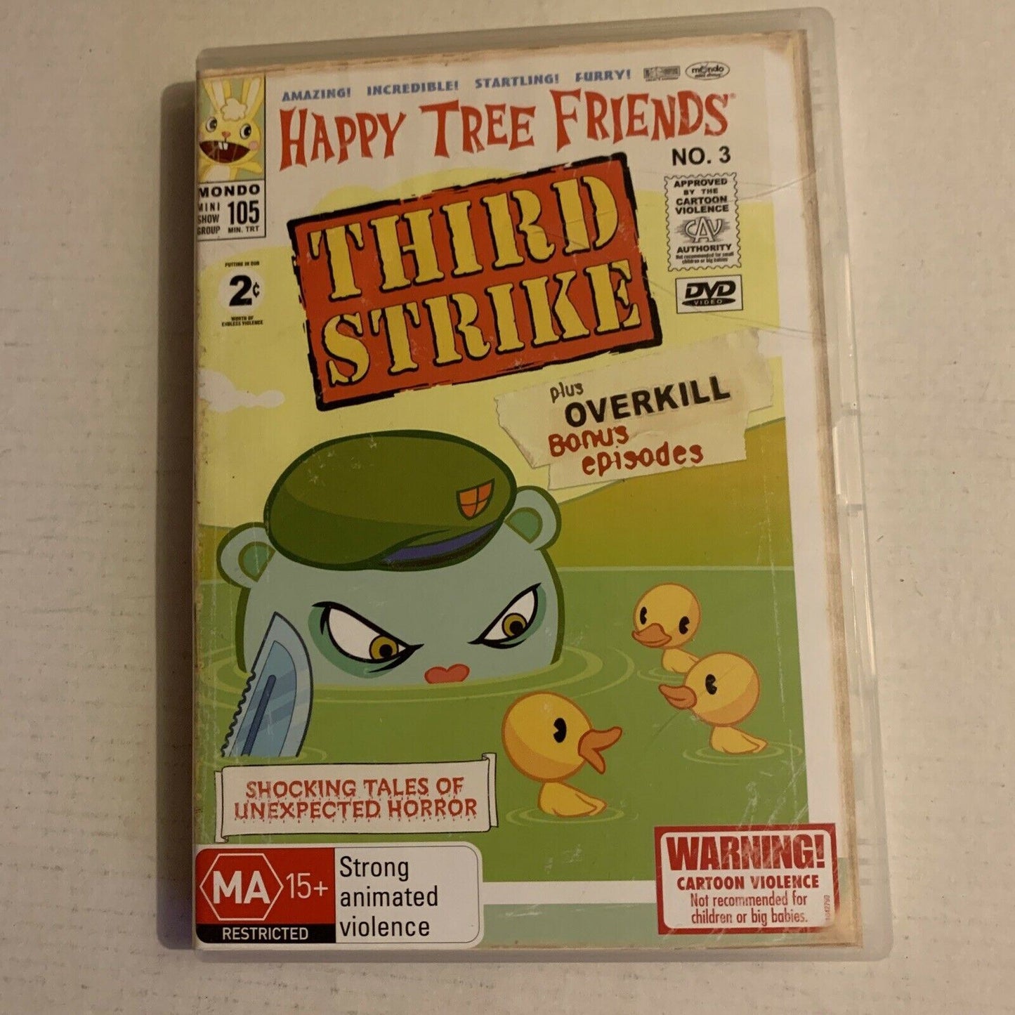 Happy Tree Friends - Overkill (DVD, 2005) 4-Disc Region 4