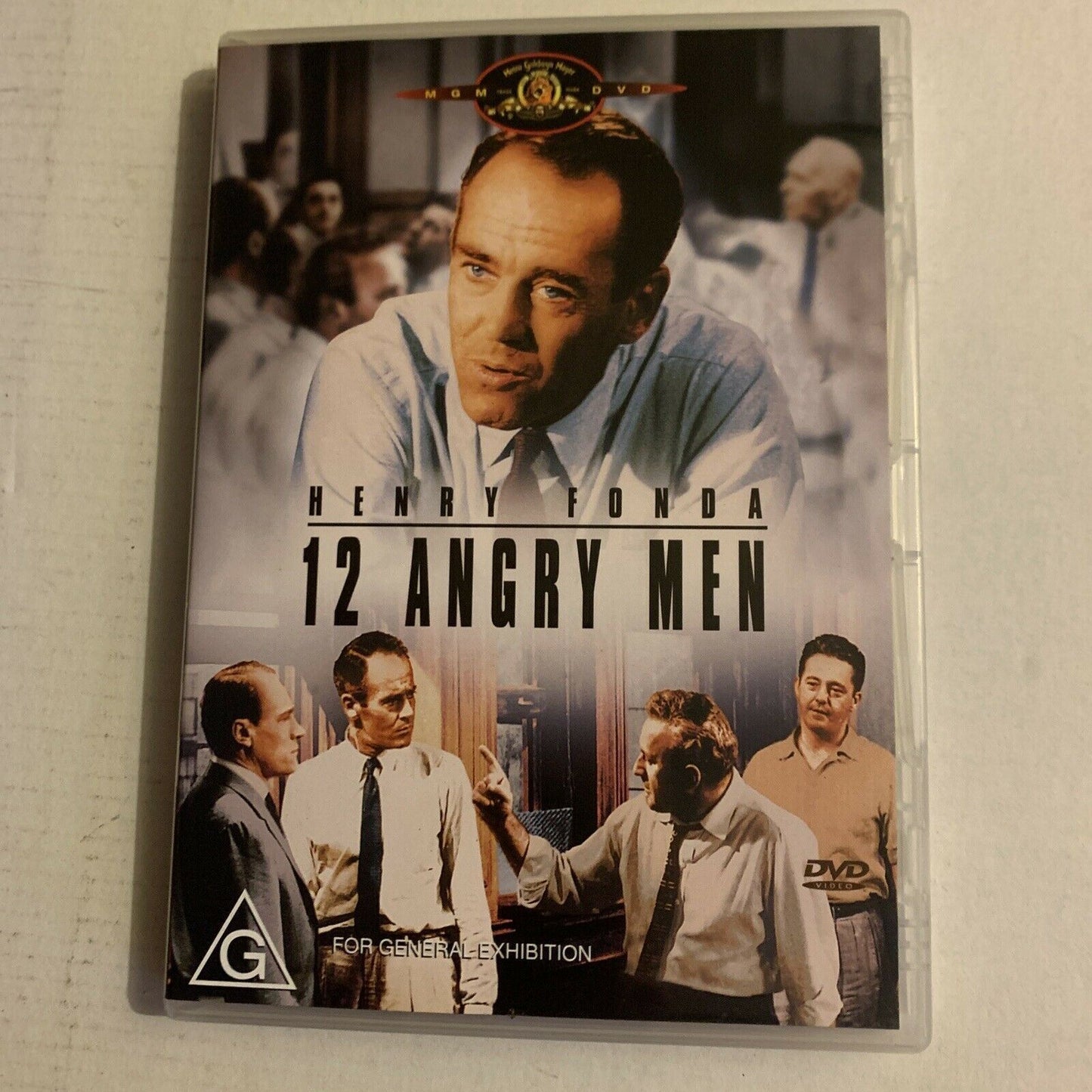 12 Angry Men (DVD, 1957) Henry Fonda. Region 4,2