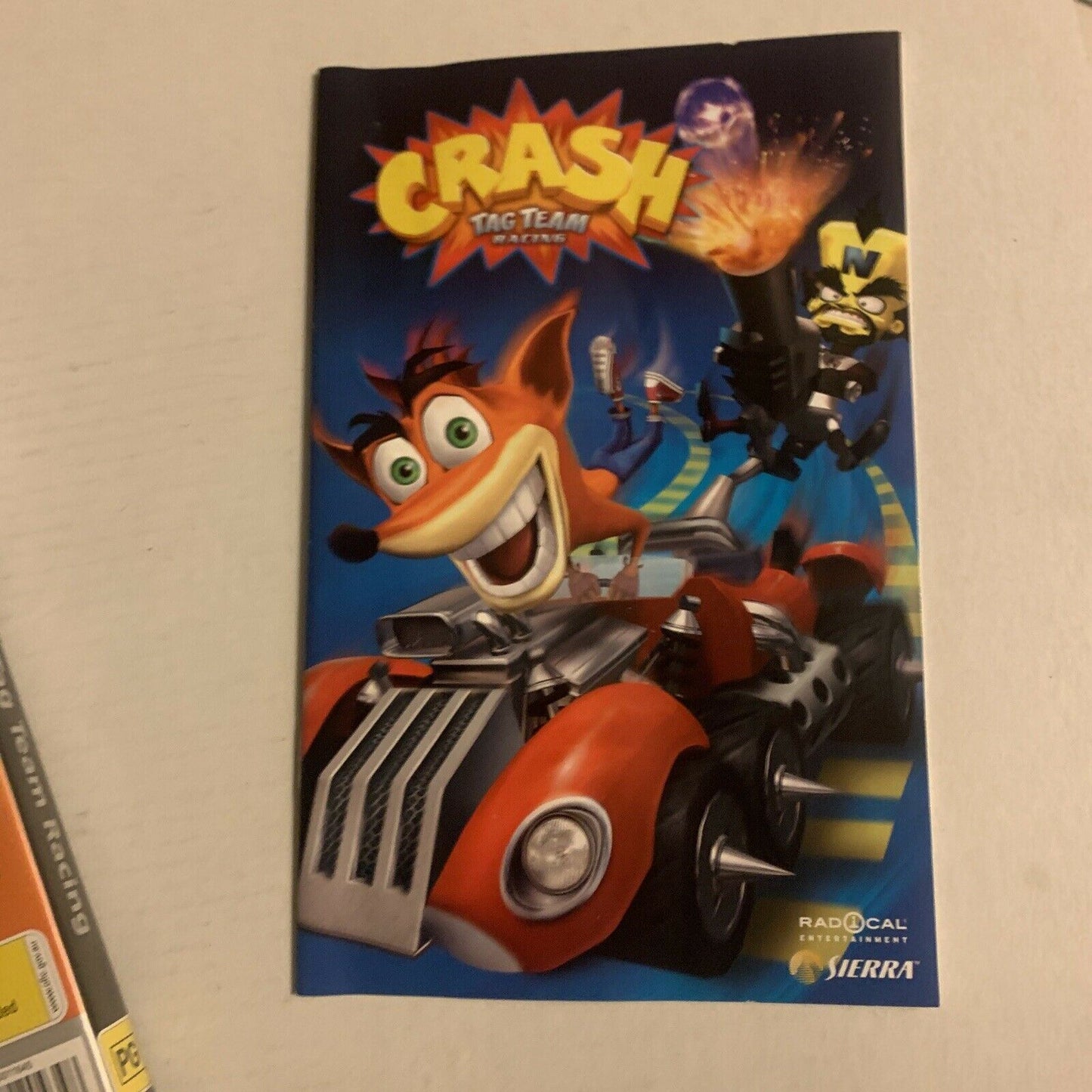 Crash Tag Team Racing - Sony PlayStation 2 PS2 With Manual