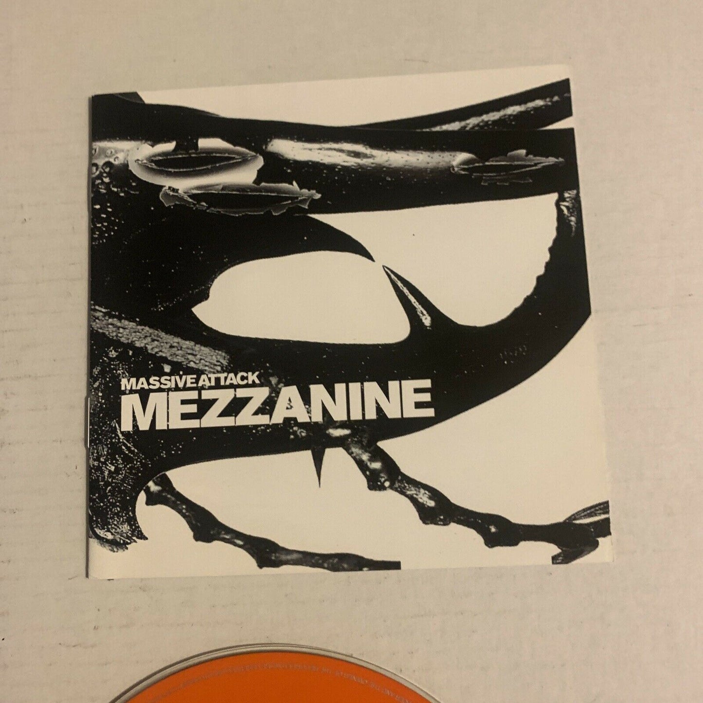 MASSIVE ATTACK: Mezzanine (RARE OOP Mini LP Replica AUSTRALIAN 1ST PRESSING CD)