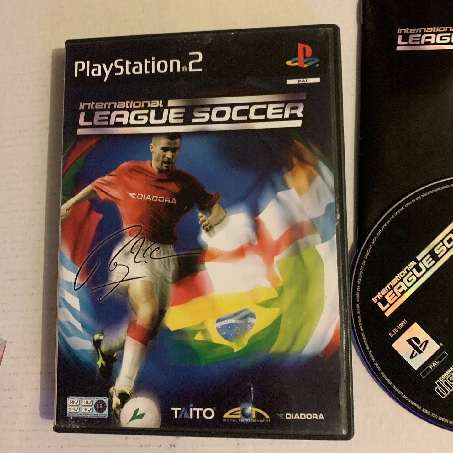 International League Soccer PlayStation 2 PS2 With Manual PAL