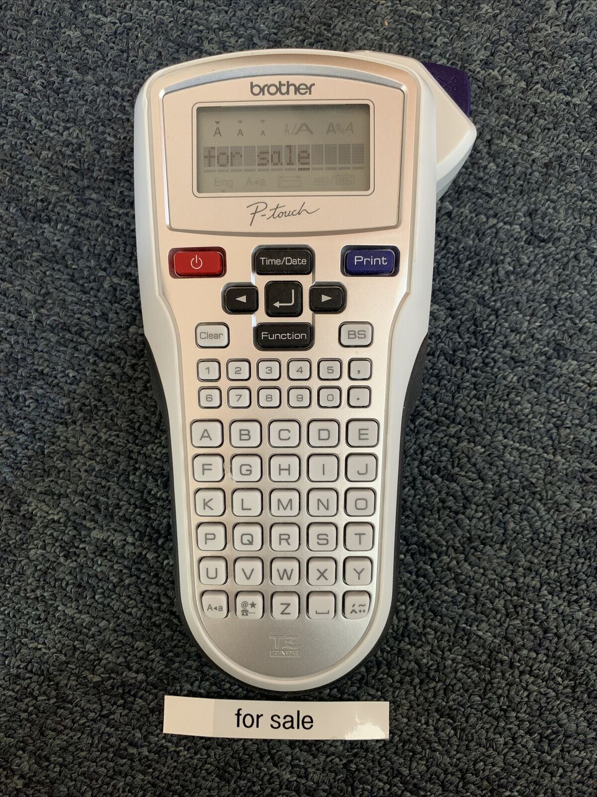 Brother PT1010 P-Touch Handheld Thermal Labeller /w 5M Starter Tape TZ label