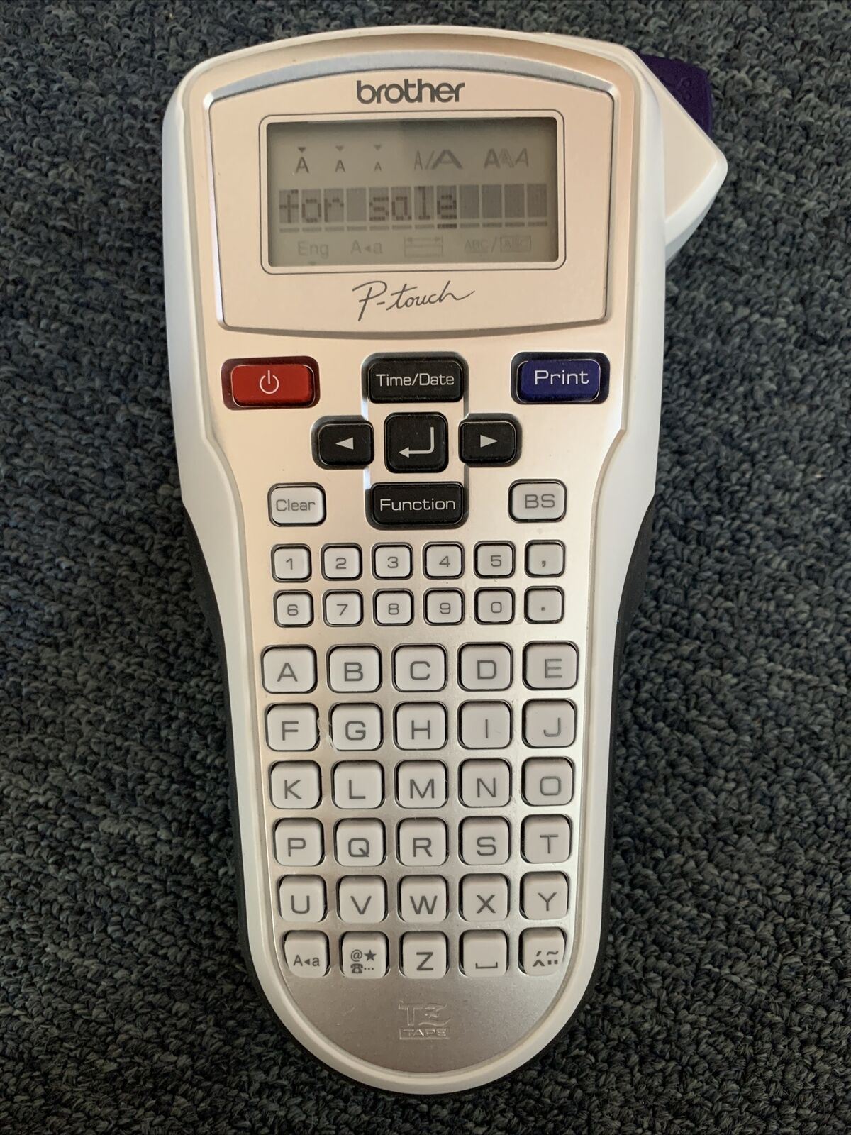 Brother PT1010 P-Touch Handheld Thermal Labeller /w 5M Starter Tape TZ label