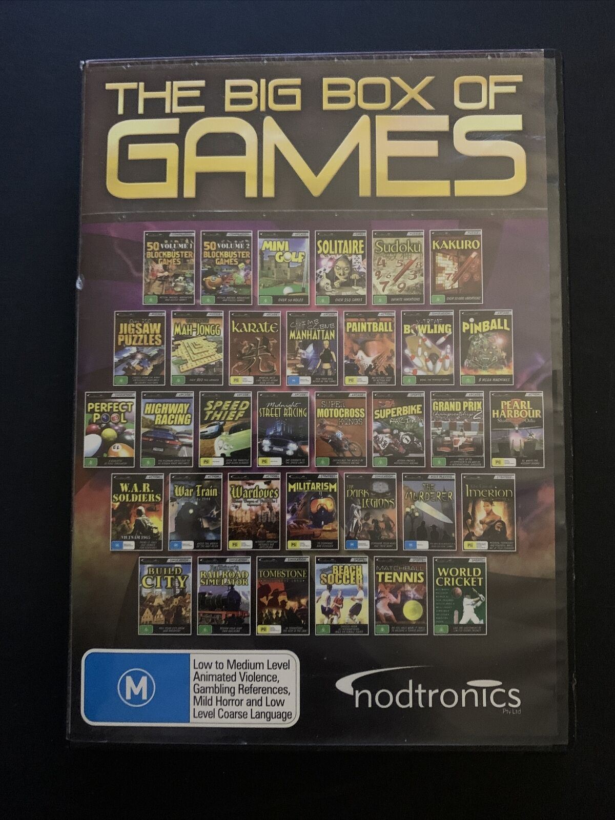 The Big Box Of Games - PC CDROM Nodtronics – Retro Unit