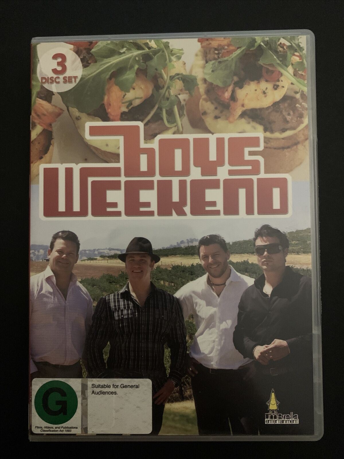 Boys Weekend (DVD, 2010, 3-Disc Set) Manu Feildel, Miguel Maestre, Gary Mehigan
