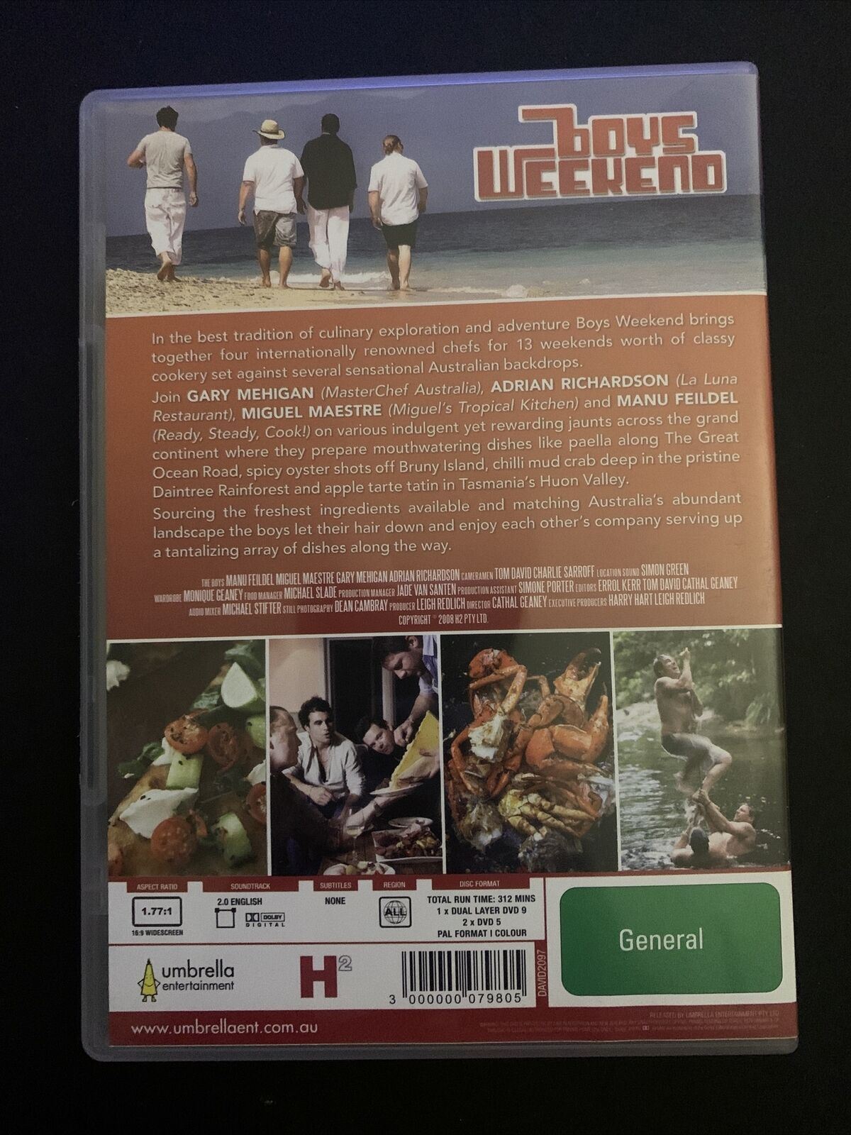 Boys Weekend (DVD, 2010, 3-Disc Set) Manu Feildel, Miguel Maestre, Gary Mehigan