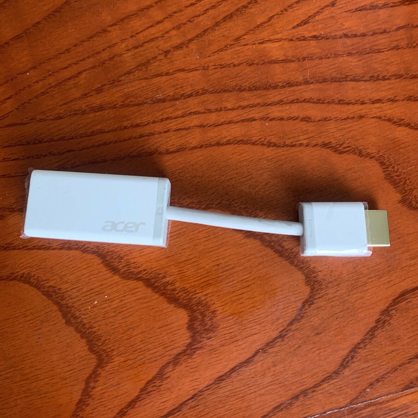 Acer HDMI Male to VGA Female Converter Adapter | 1080P | Slim Connector | White