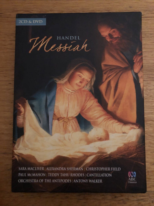 Handel Messiah (DVD, 2xCD, 2014) Classical Music ABC Classics