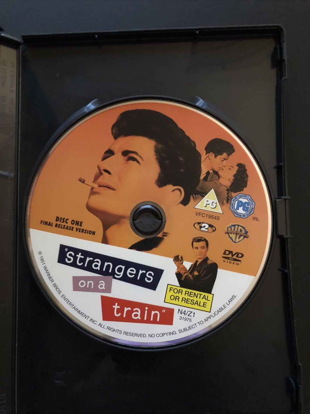 Strangers On A Train - Special edition (DVD, 1951, 2-Disc) Alfred Hitchcock