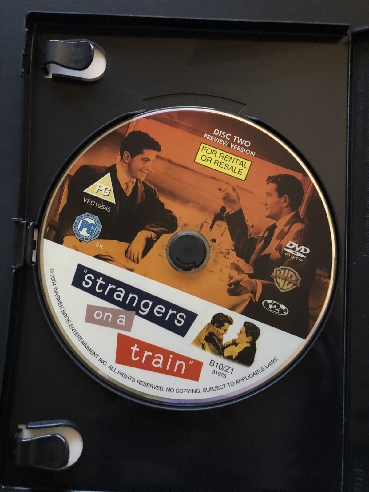 Strangers On A Train - Special edition (DVD, 1951, 2-Disc) Alfred Hitchcock