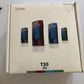 iRiver T30 1GB Red MP3 Player - MP3, WMA, OGG, Voice Recorder, Headphones - RARE
