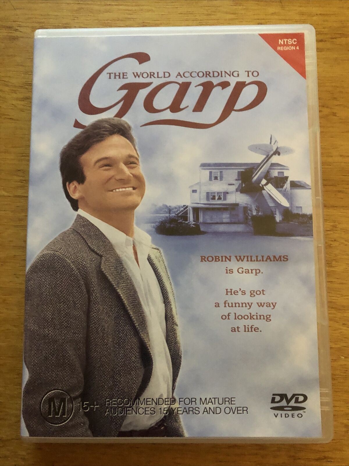 The World According To Garp (DVD, 1982) Robin Williams, Mary Beth Hurt. Region 4