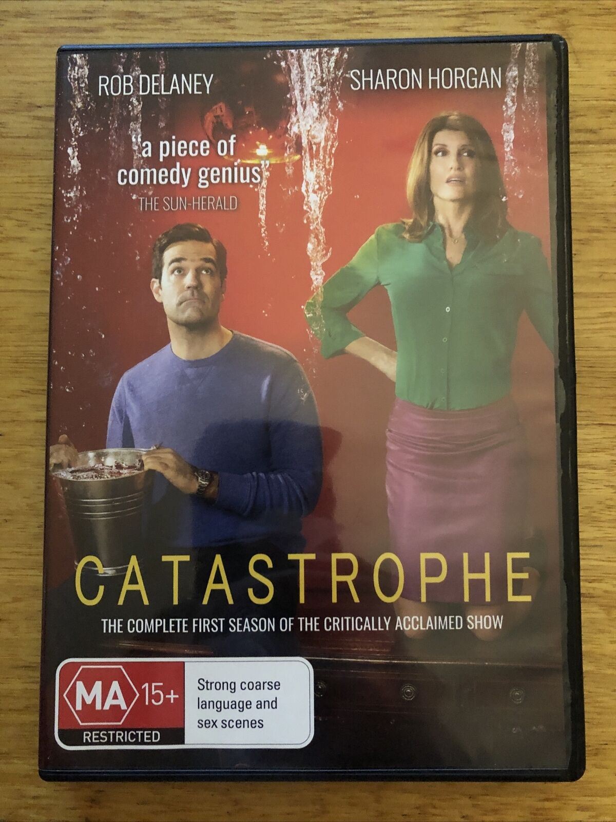 Catastrophe : Season 1 (DVD, 2016) Rob Delaney, Sharon Horgan. Region 4