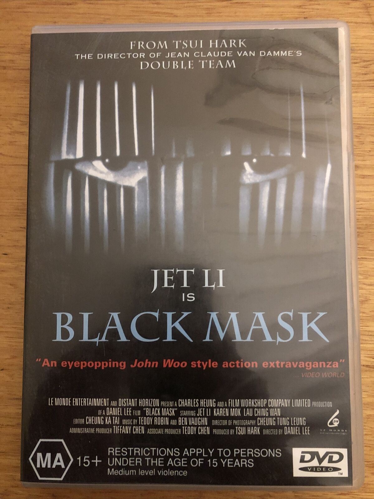 Black Mask (DVD, 1996) Jet Li, Ching Wan Lau, Karen Mok