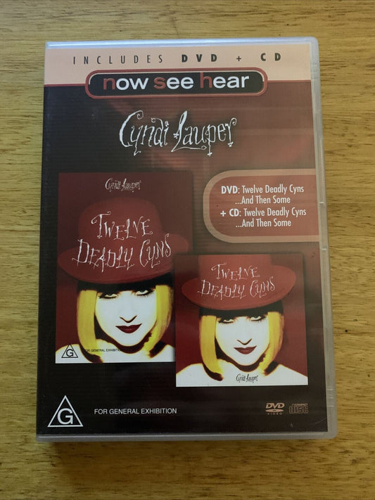 Cyndi Lauper - Now See Hear (DVD + CD, 2003)