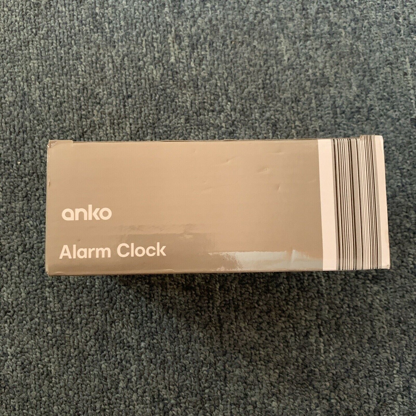 Anko Alarm Clock - Snooze, Calendar, Temperature, battery operated