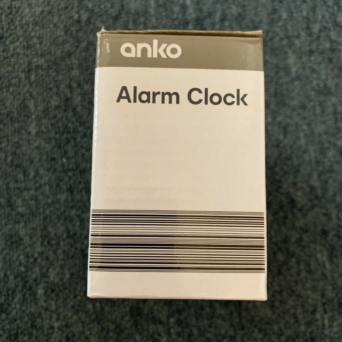 Anko Alarm Clock - Snooze, Calendar, Temperature, battery operated