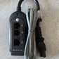 Belkin Notebook Travel Surge Protector - 3 Prong C6 Phone Modem 100v-240v F5C791