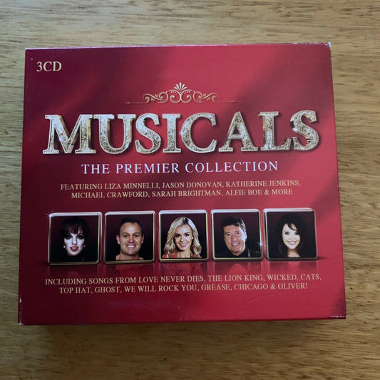 Musicals: The Premier Collection (CD, 2012, 3 Discs, USM Media) Box Set