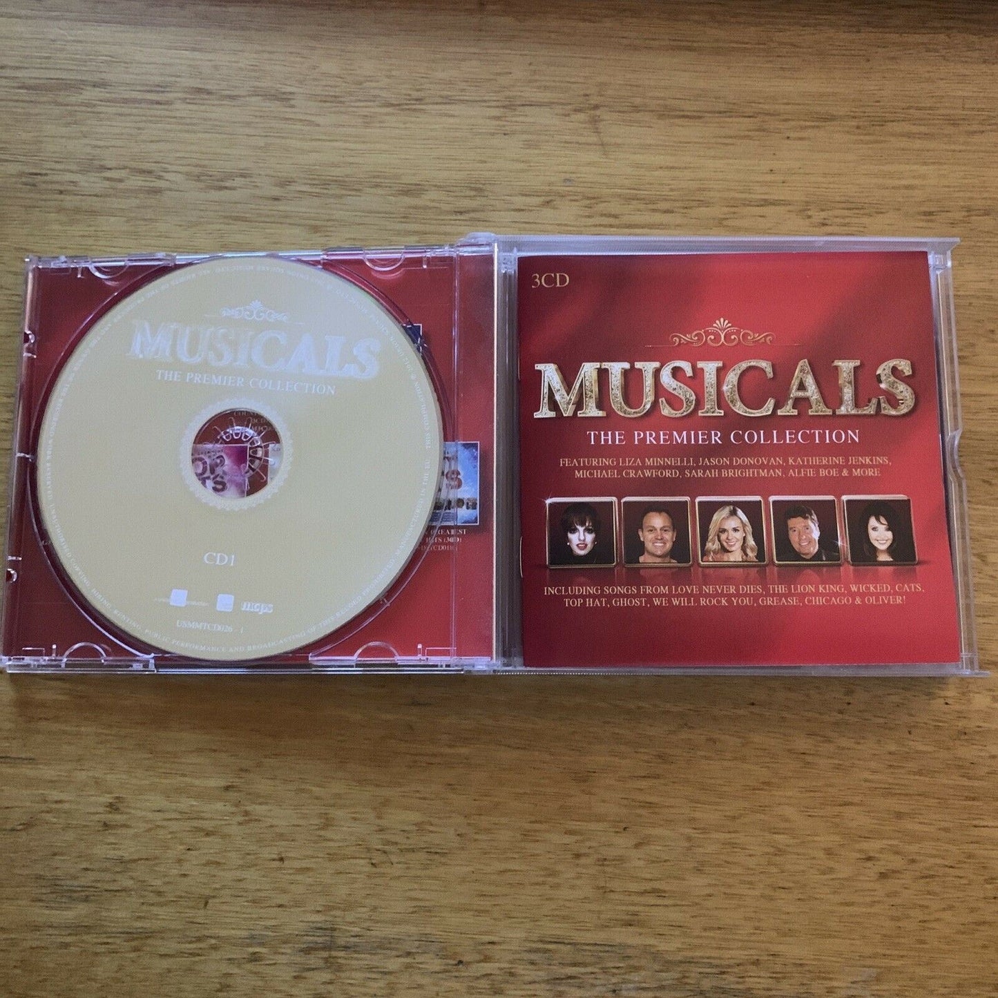 Musicals: The Premier Collection (CD, 2012, 3 Discs, USM Media) Box Set