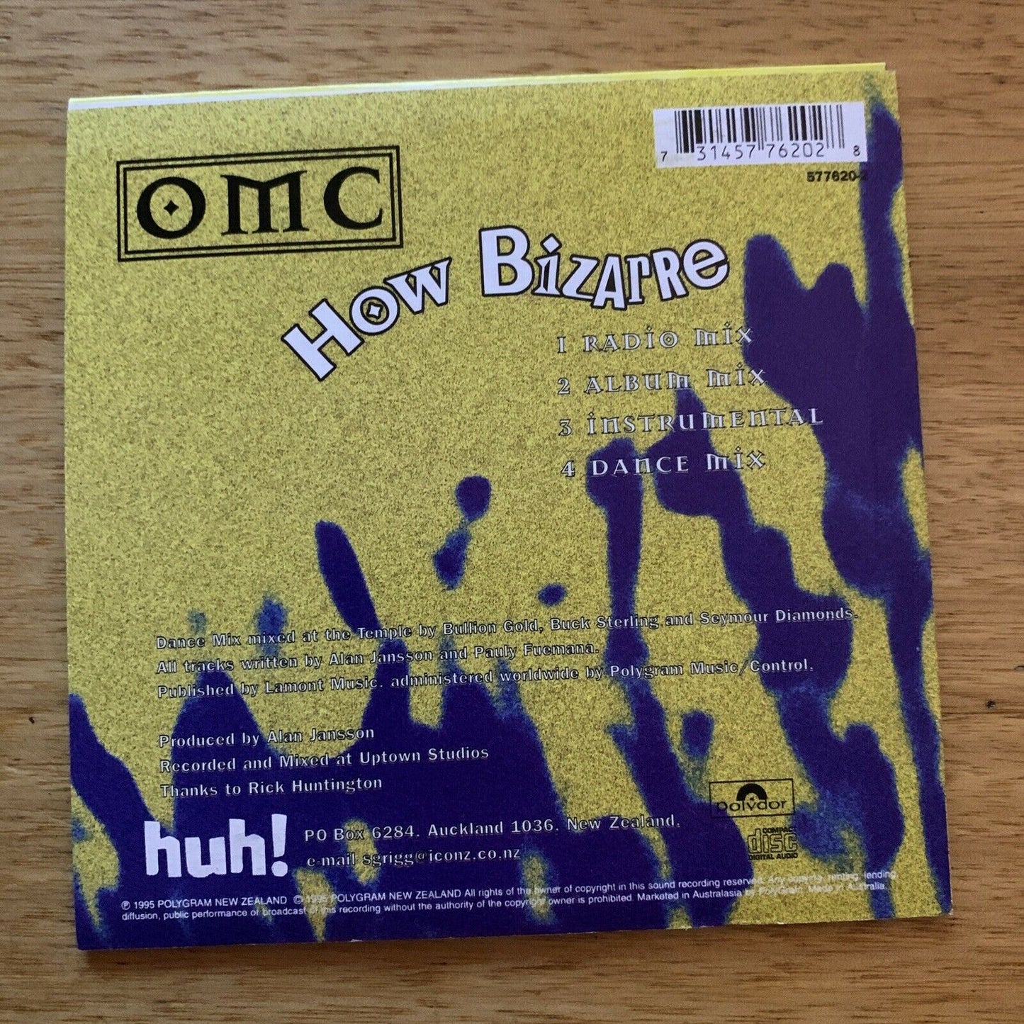 OMC - How Bizarre - CD single