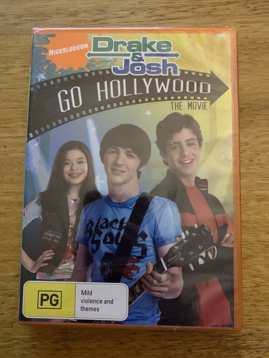 *New Sealed* Drake & Josh Go Hollywood - The Movie (DVD, 2006) Region 4