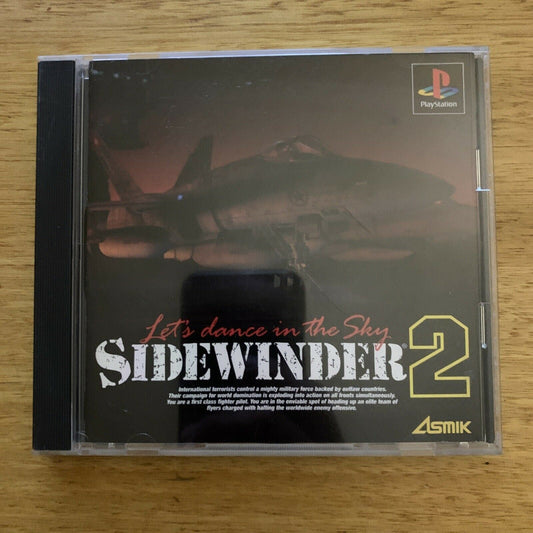 Sidewinder 2 - Playstation PS1 NTSC-J Japan Flight Combat Sim Game