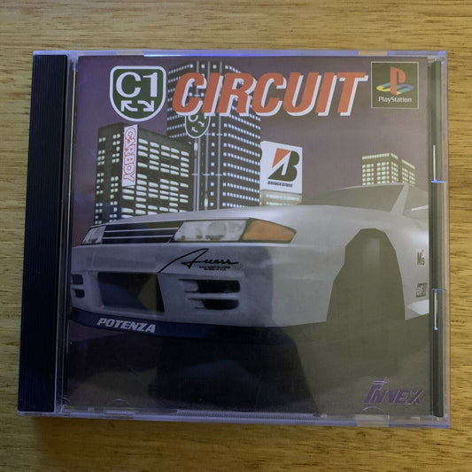 C1 Circuit - Playstation PS1 NTSC-J Japan 1996 Drifting Racing Game