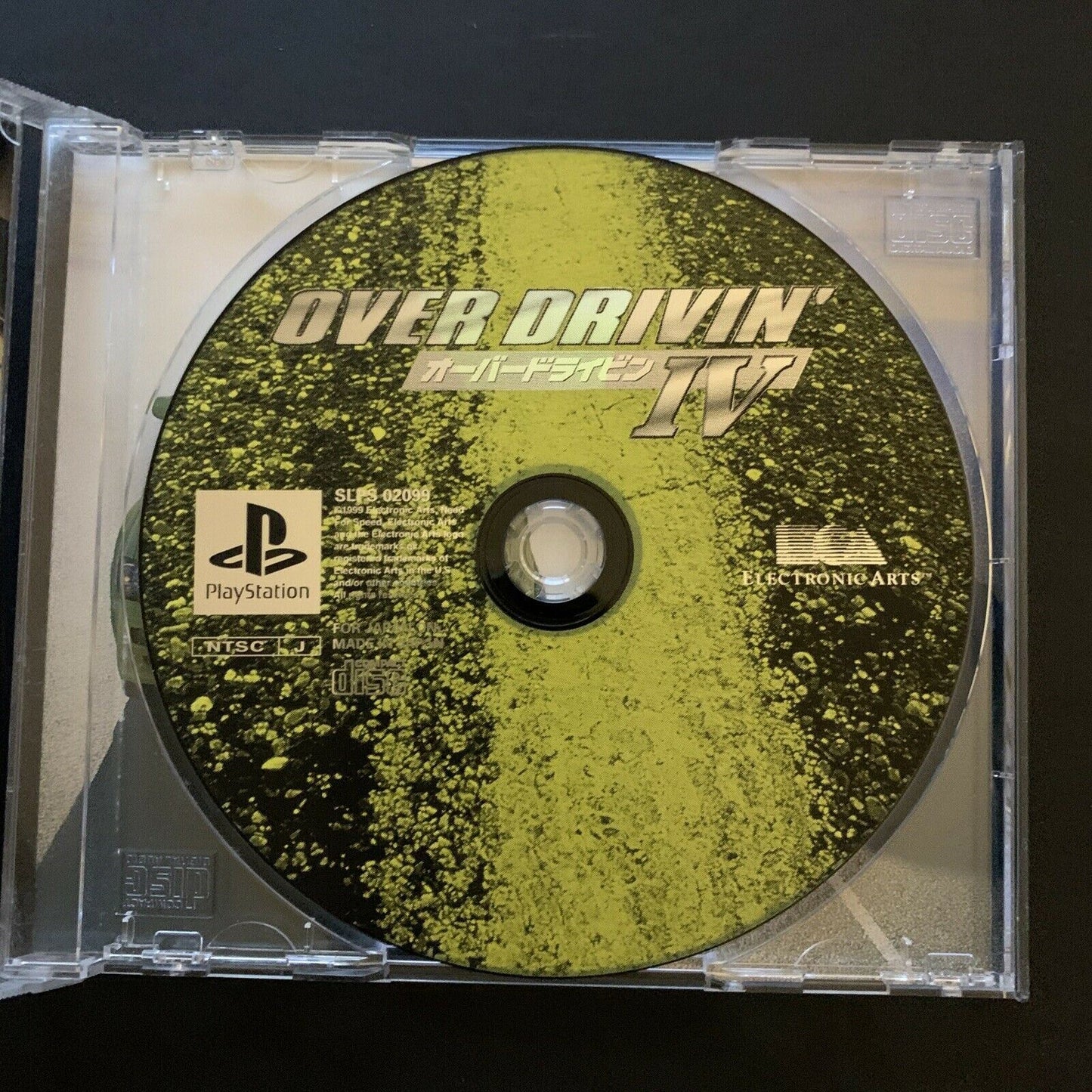 Need for Speed: Over Drivin' IV 4 - Playstation PS1 NTSC-J Japan Game - RARE!