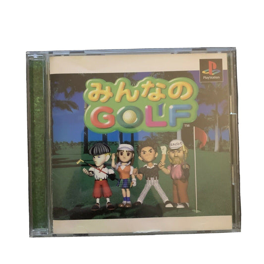 Minna no Golf 1: Everybody's Golf - Sony Playstation PS1 NTSC-J Japan Game