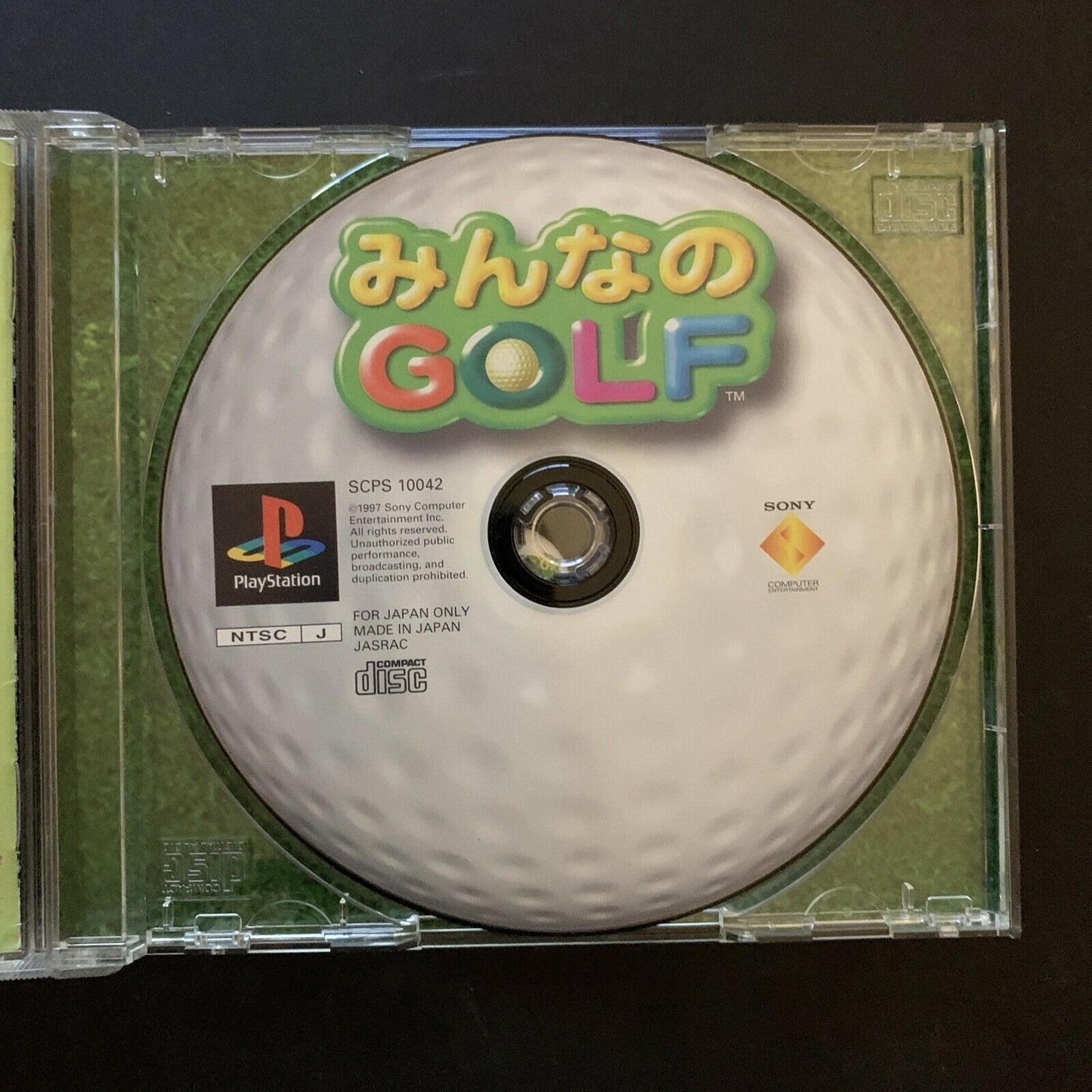 Minna no Golf 1: Everybody's Golf - Sony Playstation PS1 NTSC-J Japan Game