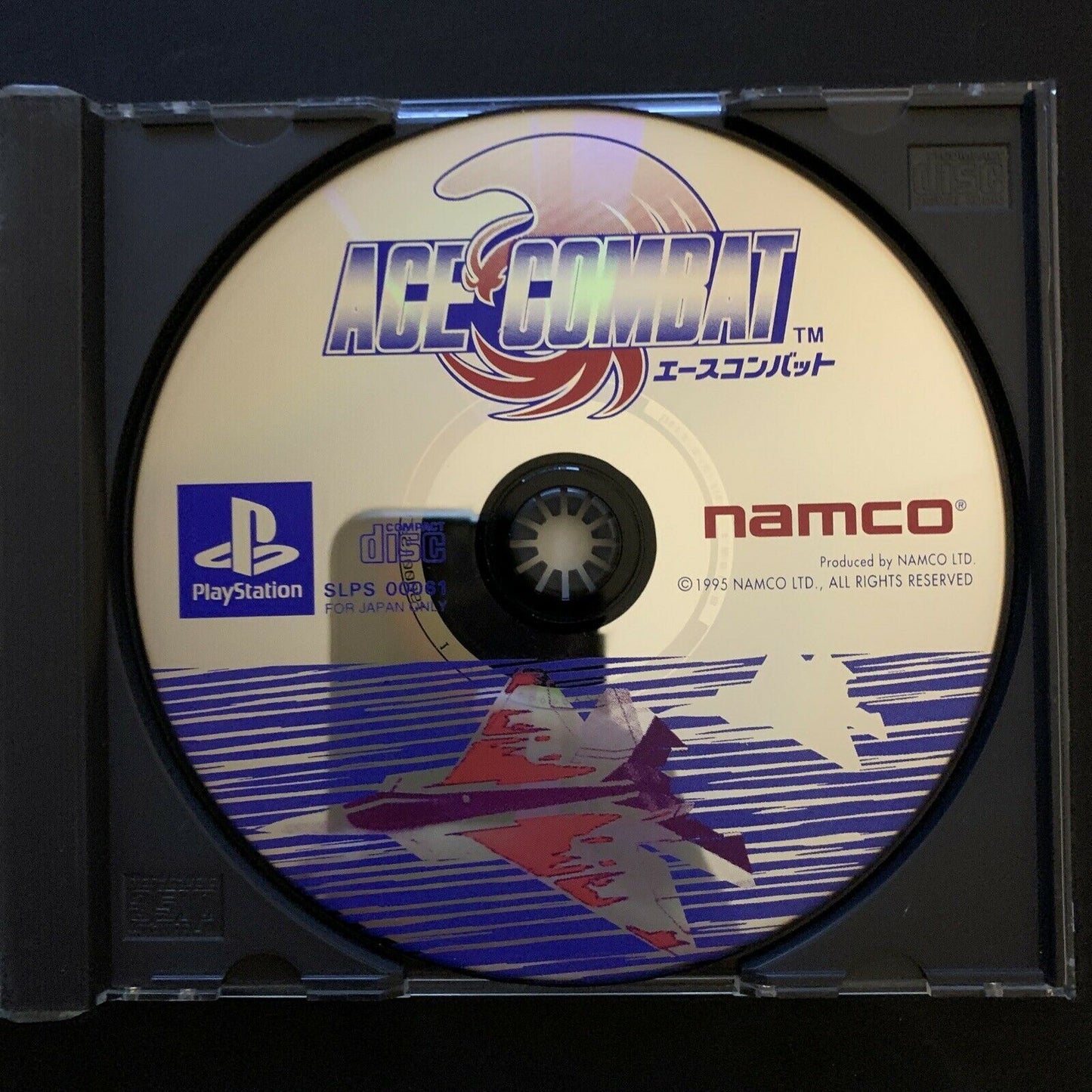 Ace Combat - Playstation PS1 NTSC-J Japan NAMCO Flight Combat Game