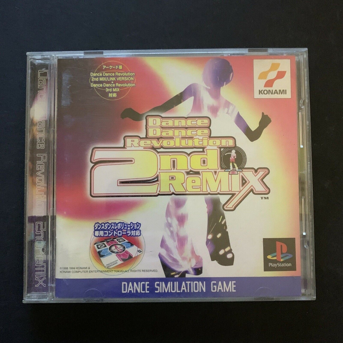 Dance Dance Revolution 2nd Remix - Playstation PS1 NTSC-J Japan Konami Game