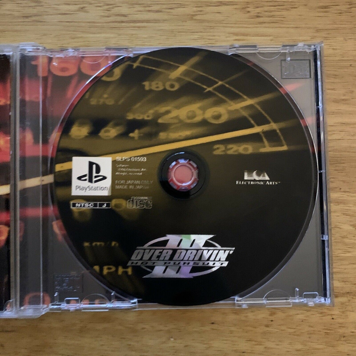 Over Drivin' III Hot Pursuit - Playstation PS1 NTSC-J Japan Racing Game